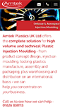 Mobile Screenshot of amtekplastics.co.uk
